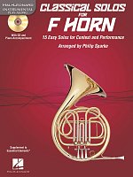 CLASSICAL SOLOS for F HORN + CD / waltornia + fortepian