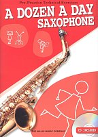 A DOZEN A DAY (Pre-Practice Technical Exercises) + CD / saksofon altowy