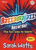 Razzamajazz Recorder 1 + CD / elementary pieces (up to 5 notes) for recorder and piano