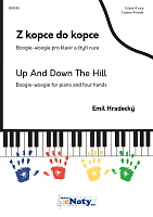 Emil Hradecký: Up and Down the Hill - 1 piano 4 hands + CD