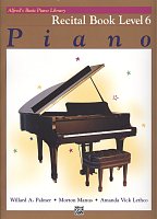 Alfred's Basic Piano Library - Recital Book 6 / fortepian