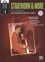 Alfred Jazz Play Along 1 - STRAYHORN & MORE + CD / parts for rhythm section (piano/bass/drums)