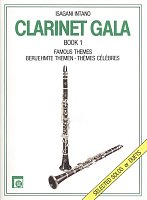 CLARINET GALA 1 / známé melodie klasické hudby pro jeden nebo dva klarinety