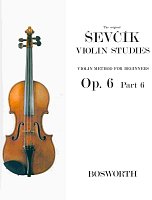 Otakar Ševčík - Opus 6, VIOLIN STUDIES Part 6