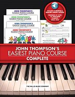 John Thompson's Easiest Piano Course (1-4) - Complete (4x book/Audio Online)