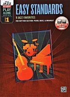 Alfred Jazz Easy Play-Along Series 1 - Easy Standards + Audio Online /  rhythm section (piano/bass/drums]