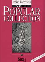 POPULAR COLLECTION 10 - solo book / tenor saxophone