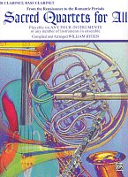 Sacred Quartets For All - clarinet / bass clarinet