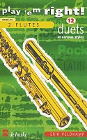 PLAY ´EM RIGHT!  - 12 DUETS / flutes