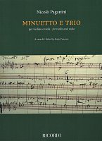 Paganini: Minuetto e Trio / composition for violin and viola