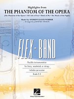 FLEX-BAND - Highlights from THE PHANTOM OF THE OPERA / score + parts