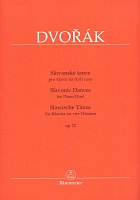 DVOŘÁK: Slavonic Dances op. 72 / 1 piano 4 hands