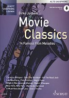 MOVIE CLASSICS (14 famous film melodies) + Audio Online / alto sax & piano