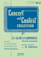 CONCERT & CONTEST COLLECTIONS + Audio Online / altový saxofon a klavír (PDF)