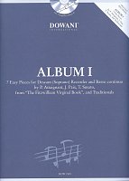ALBUM I. - 7 Easy Pieces for Descant (Soprano) Recorder and Basso Continuo + CD / zobcová flétna a klavír