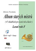 Album of Old Masters + CD / 47 classical pieces for horn in F and  piano (pdf)