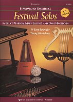 Standard of Excellence: Festival Solos 1 + CD / basson