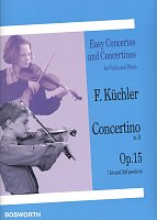Kuchler, Ferdinand: Concertino in D Op.15 / violin + piano