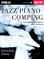 JAZZ PIANO COMPING (harmonies, voicing & grooves) + Audio Online