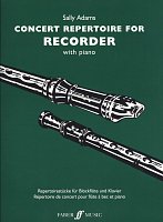 Concert Repertoire for Recorder / flet prosty i fortepian