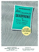 Jazz Conception for Saxophone by Lennie Niehaus 3 (green) + CD for Eb instruments
