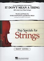 It Don´t Mean a Thing - Pop Specials for Strings (easy level) / score + parts