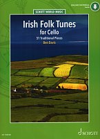 Irish Folk Tunes + Audio Online / wiolonczela