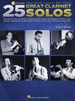 25 Great Clarinet Solos + Audio Online / transcriptions * bios * photos