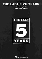 THE LAST FIVE YEARS - piano/vocal/chords