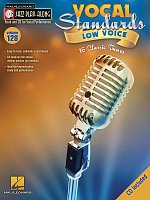 Jazz Play Along 128 - VOCAL STANDARDS + CD / ( low voice)