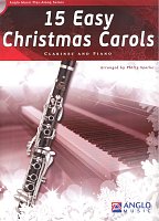 15 Easy Christmas Carols + CD / clarinet + piano