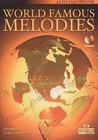 WORLD FAMOUS MELODIES + CD / oblíbené melodie pro altový saxofon