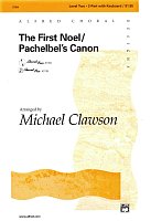 The First Noel / Pachelbel's Canon // 2-PART MIX* + piano