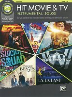 Hit Movie & TV Instrumental Solos + CD / klarinet a klavír (PDF)