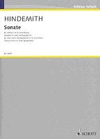 SONATE by Paul Hindemith for Alto Sax (Eb Horn) & Piano / altový saxofon (Eb lesní roh) a klavír