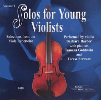 SOLOS FOR YOUNG VIOLISTS 1 - CD with piano accompaniment