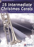 15 Intermediate Christmas Carols + CD / puzon i fortepian