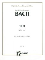 Bach: Trio in B Minor / flute, violin and cello (piano)
