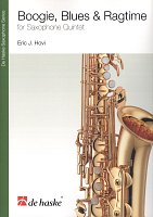 Boogie, Blues & Ragtime for Saxophone Quintet (AATTB) / score + parts