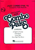 JAZZ COMBO PAK 4 + Audio Online / small jazz ensemble