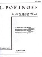 Portnoff: Russian Fantasia No.2 in D Minor / violin + piano