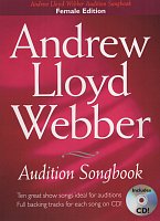Audition Songbook:  Andrew Lloyd Webber + CD / female edition