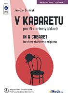 In a Cabaret + Audio Online / three clarinets and piano (+ parts for guitar, bass and drums online)