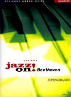 JAZZ ON! - BEETHOVEN + CD    piano solos