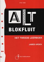 ALTBLOKFLUIT 2 (het tweede leerboek) / škola hry na altovou zobcovou flétnu 2 (červená)
