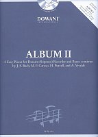 ALBUM II. - 5 Easy Pieces for Descant (Soprano) Recorder and Basso Continuo + CD