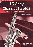 15 Easy Classical Solos + CD / tenorový saxofon a klavír