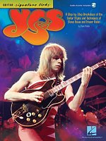 Yes – Guitar Signature Licks + Audio Online / rozbor kytarových stylů a techniky, jak je hrají Steve Howe a Trevor Rabin