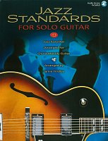 JAZZ STANDARDS FOR SOLO GUITAR + Audio Online guitar & tab