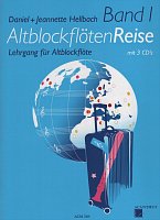 Hellbach: AltblockflötenReise 1 + 3x CD / method for alto (treble) recorder